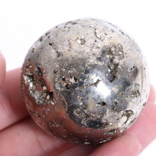 High Quality Pyrite Balls Geode