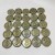 25 Pieces Pyrite Bitcoin Carving