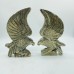 2 Pieces Pyrite Eagle Carving