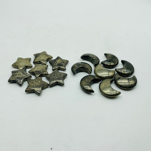 Pyrite Star&Moon Wholesale