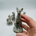 Pyrite Sphynx Hairless Cat Carving Animal Wholesale