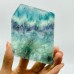 Beautiful Feather Fluorite Slab Wholesale