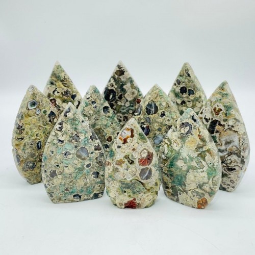 Rain Forest Jasper Arrow Head Shape Wholesale