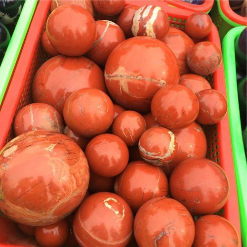 Large Red Jasper Sphere Ball Wholesale