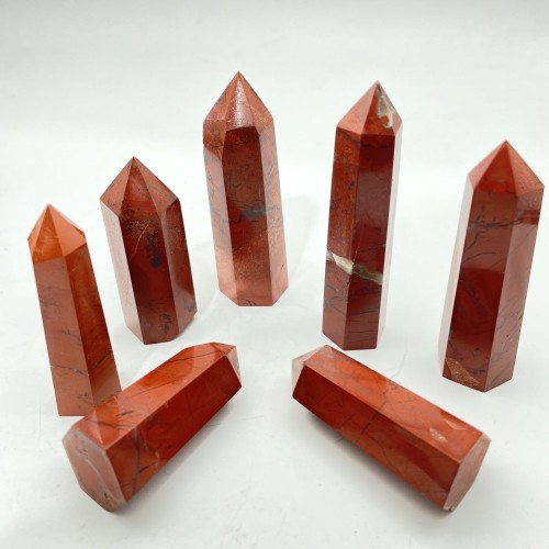 Red Jasper Tower Points Wholesale