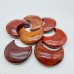 Moss Agate & Red Jasper Moon Carving Wholesale