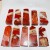 10 Pieces Red Jasper Fat Tower Points