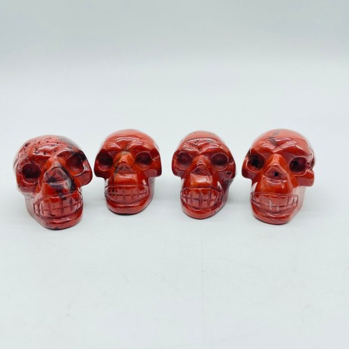 Red Jasper Skull Carving Wholesale