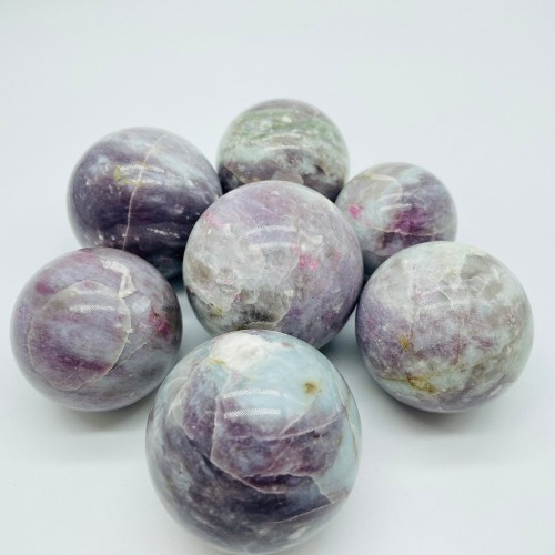 Red Tourmaline Spheres Wholesale