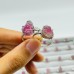 32 Pieces S925 Raw Watermelon Tourmaline Different Styles Ring