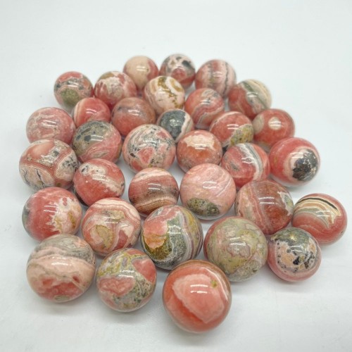 Rhodochrosite (Argentina) Sphere Ball Wholesale