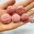 29 Pieces High Quality Rhodochrosite Round Plate DIY Pendant