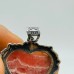 15 Pieces Sterling Silver Heart Rhodochrosite Different Styles Beautiful Pendant