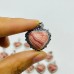 15 Pieces Sterling Silver Heart Rhodochrosite Different Styles Beautiful Pendant