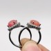 2 Types Red Rhodochrosite Ring Wholesale