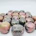 Pink Black Rhodonite Tumbled Wholesale