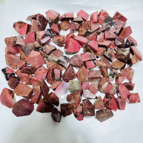 107 Pieces Red Rhodonite Free Form