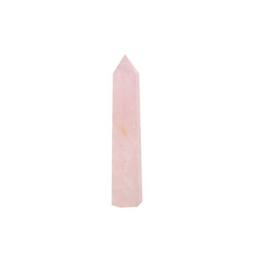 Brazil rose quartz point 2-3.5in(5-9cm)