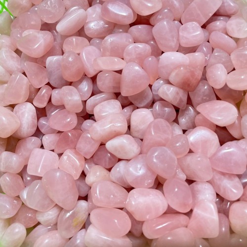 Madagascar Rose Quartz Tumbled Crystals Wholesale