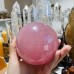 High Quality Deep Pink Rose Quartz Sphere Ball