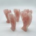 3in Rose Quartz Angel Carving Wholesale