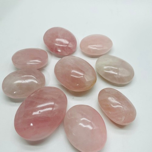 Rose Quartz Palm Crystal Wholesale