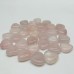 0.6in Mini Rose Quartz Heart DIY Pendant Wholesale