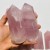 14 Pieces Fat Rose Quartz Points