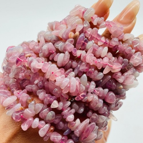 Purple Rose Quartz Chip Bracelets Wholesale