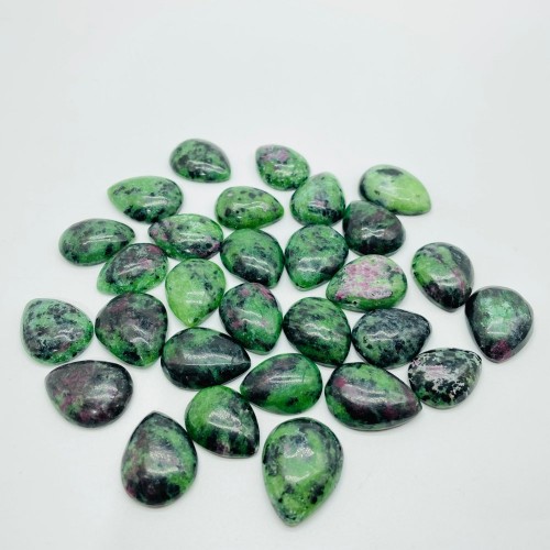 Zoisite Teardrop Pendant DIY Wholesale