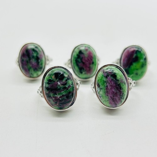 Beautiful Ruby Zoisite Ring Wholesale