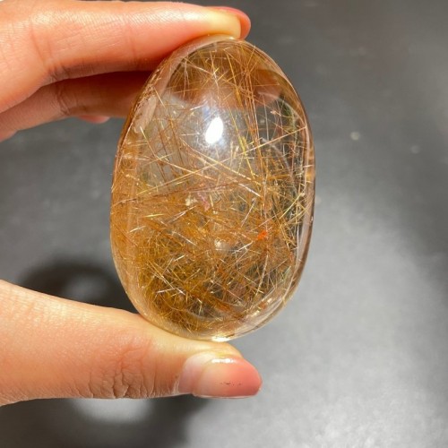 High Quality Rutile Crystal Palm