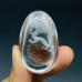 2 Pieces Chinese Dragon Garden Quartz Rutile Inner Scene Carving