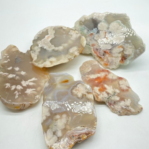 Sakura Flower Agate Slab Wholesale