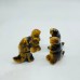 4 Types Dinosaur Tyrannosaurus Rex Carving Tiger Eye Moss Agate Wholesale