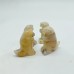 4 Types Dinosaur Tyrannosaurus Rex Carving Tiger Eye Moss Agate Wholesale