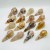 16 Pieces High Quality Sakura Agate Crow Skull Carving