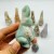 13 Pieces High Quality Sakura Flower Agate Rabbit Carving