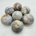 Blue Sakura Flower Agate Spheres Ball Wholesale