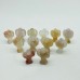 Mini Sakura Flower Agate Angel Carving Wholesale