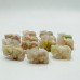 Mini Sakura Flower Agate Elephant Carving Animal Wholesale