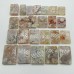 24 Pieces High Quality Sakura Flower Agate Cuboid