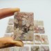 24 Pieces High Quality Sakura Flower Agate Cuboid