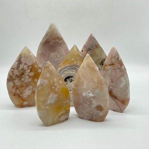 Sakura Flower Agate Arrow Head Shaped Wholesale