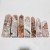 7 Pieces High Quality Druzy Geode Pink Flower Agate Four-sided Tower 6-8.6in