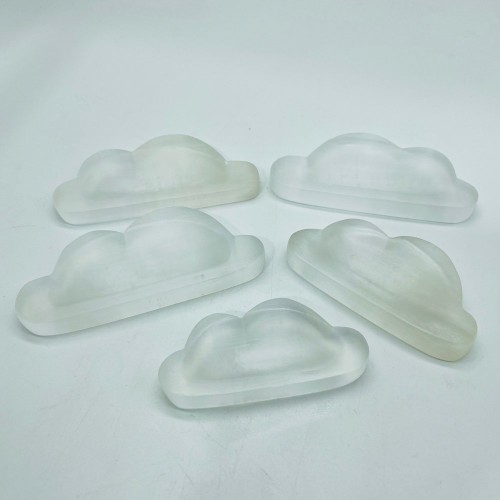 Selenite Cloud Shallow Bowl Wholesale