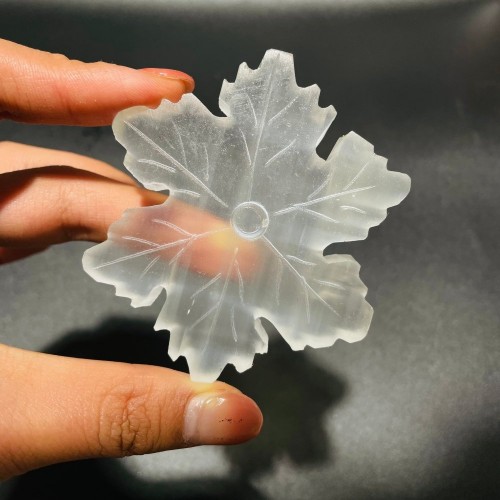 High Quality Selenite Snowflake Carving Wholesale