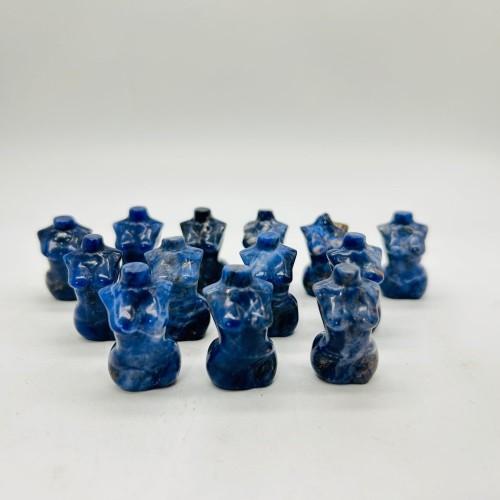 Sodalite Goddess Body Carving Wholesale