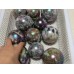 11 Pieces Aura Sphalerite Sphere Ball