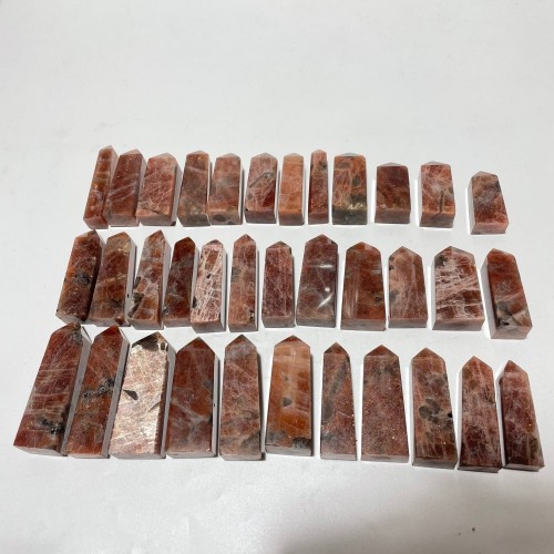 35 Pieces High Quality Sunstone Points